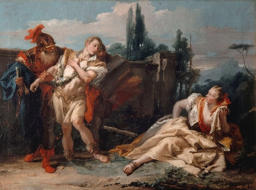 La separazione di Rinaldo da Armida - Bayerische Staatsgemäldesammlungen